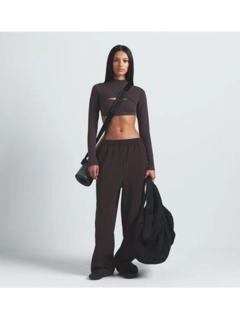 Nike Skims Matte Tricot Side snap track pant